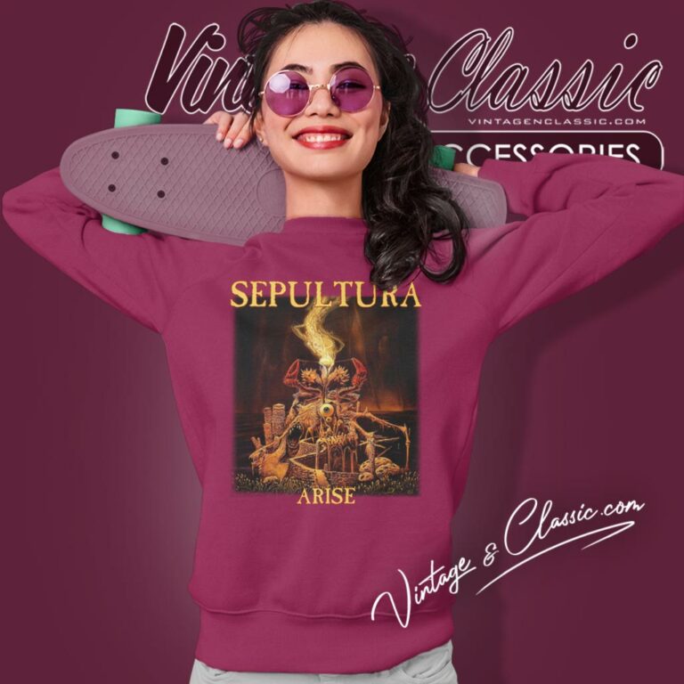 Sepultura Arise Album Sweatshirt Sepultura Arise Album Sweatshirt