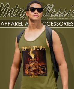Sepultura Arise Album Tank Top Racerback