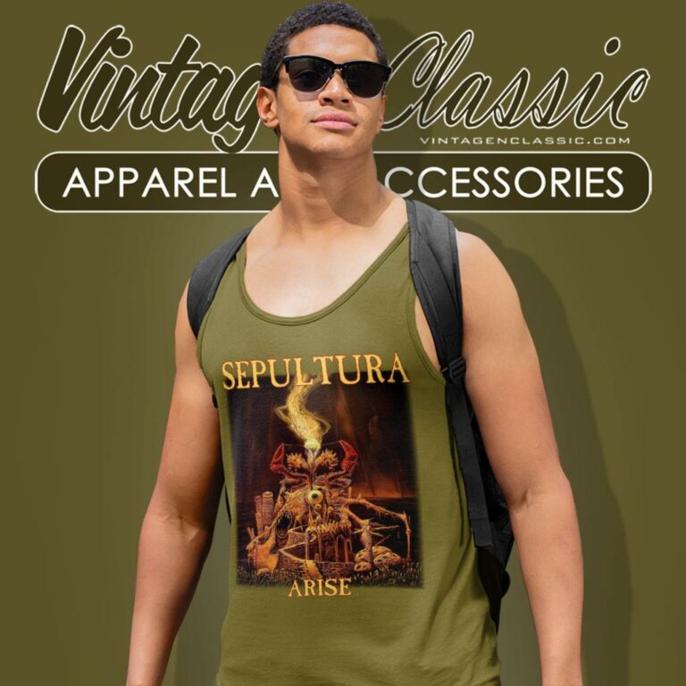 Sepultura Arise Album Tank Top Racerback Sepultura Arise Album Tank Top Racerback