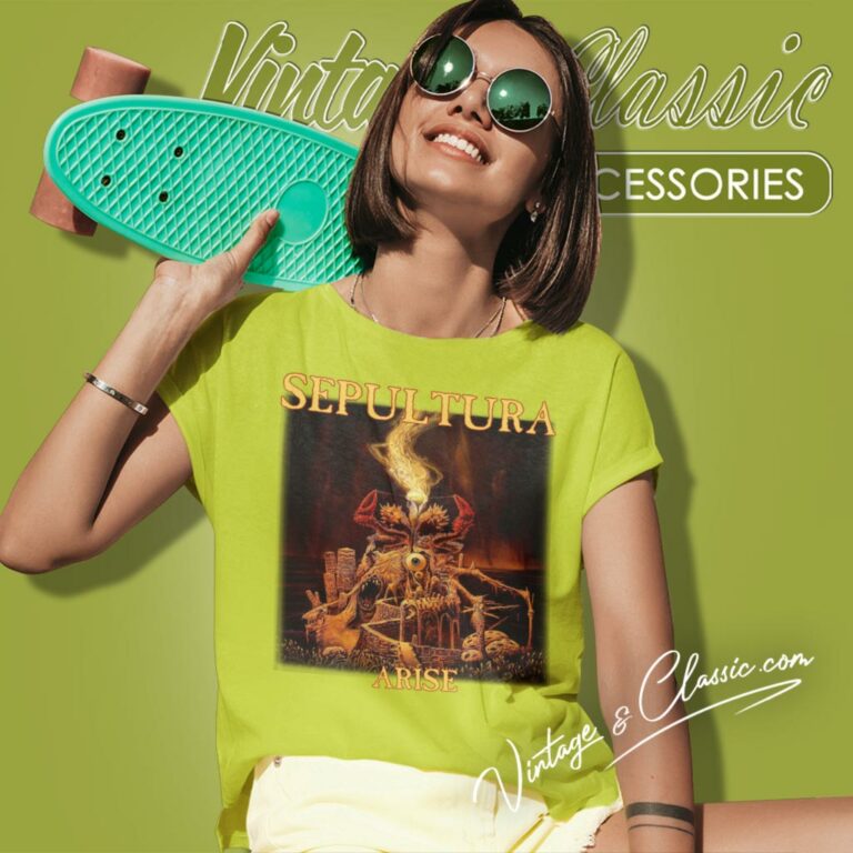 Sepultura Arise Album Women T Shirt Sepultura Arise Album Women T Shirt