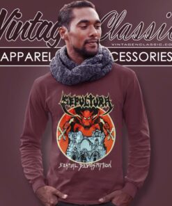 Sepultura Bestival Devastion Long Sleeve Tee