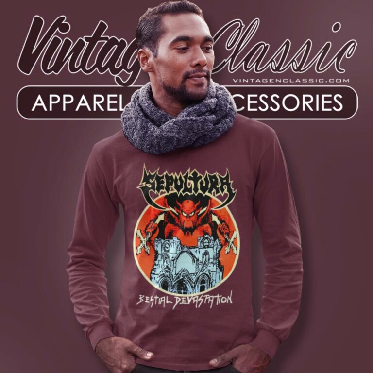 Sepultura Bestival Devastion Long Sleeve Tee Sepultura Bestival Devastion Long Sleeve Tee
