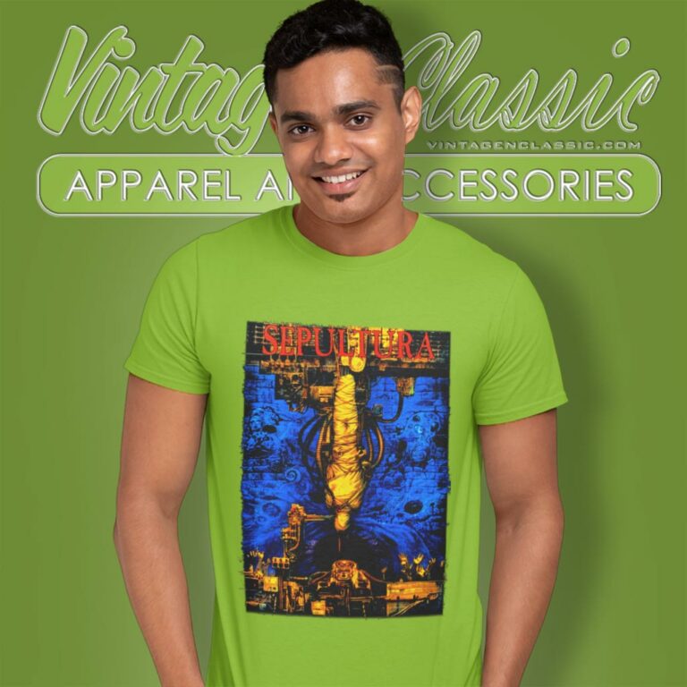 Sepultura Bootleg Chaos Ad T Shirt Sepultura Bootleg Chaos Ad T Shirt