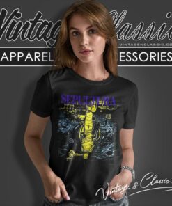 Sepultura Chaos Ad World Tour Women T Shirt