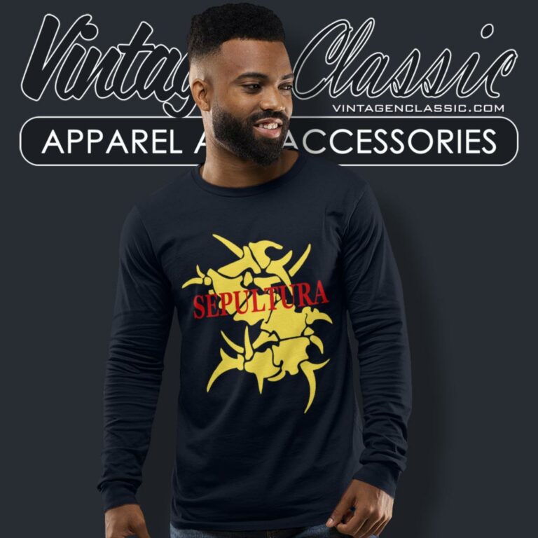 Sepultura Logo Soulfly Long Sleeve Tee Sepultura Logo Soulfly Long Sleeve Tee