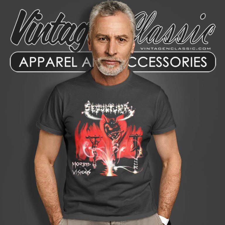Sepultura Morbid Visions Death T Shirt Sepultura Morbid Visions Death T Shirt