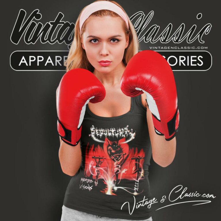 Sepultura Morbid Visions Death Tank Top Racerback Sepultura Morbid Visions Death Tank Top Racerback