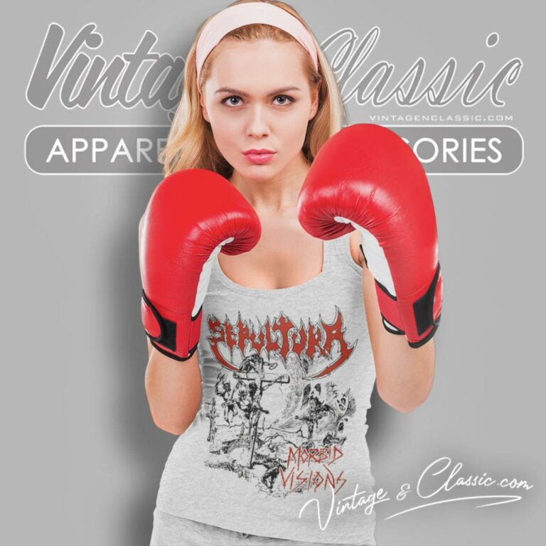 Sepultura Morbid Visions Tank Top Racerback Sepultura Morbid Visions Tank Top Racerback