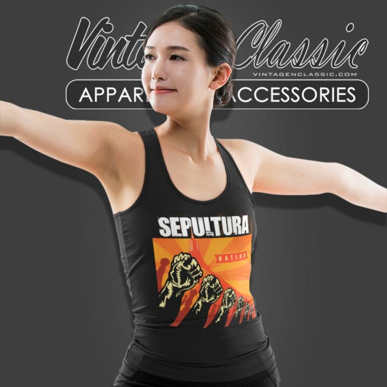 Sepultura Nation Tank Top Racerback Sepultura Nation Tank Top Racerback