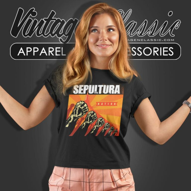 Sepultura Nation Women T Shirt Sepultura Nation Women T Shirt