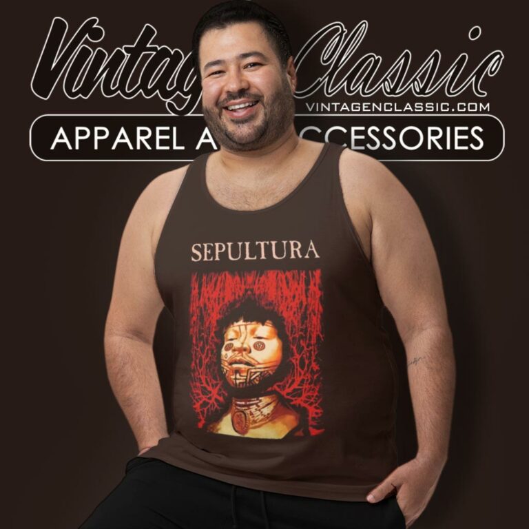 Sepultura Roots World Tour Tank Top Racerback Sepultura Roots World Tour Tank Top Racerback