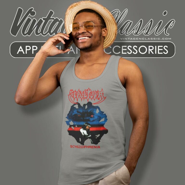 Sepultura Schizophrenia Tank Top Racerback Sepultura Schizophrenia Tank Top Racerback