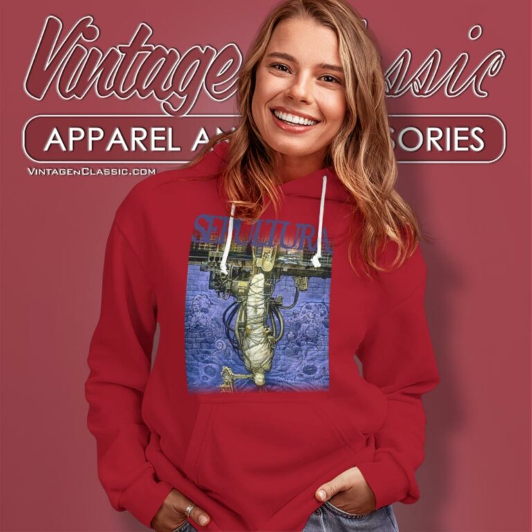 Sepultura Shirt Chaos Ad World Tour Hoodie Sepultura Shirt Chaos Ad World Tour Hoodie