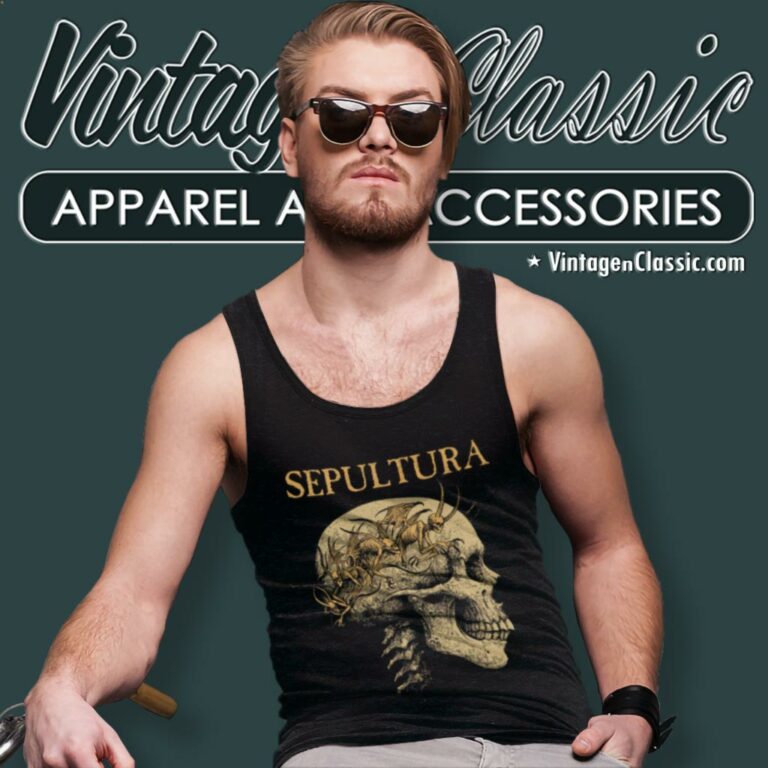 Sepultura Skull Tank Top Racerback Sepultura Skull Tank Top Racerback