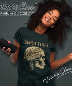 Sepultura Skull Women T Shirt