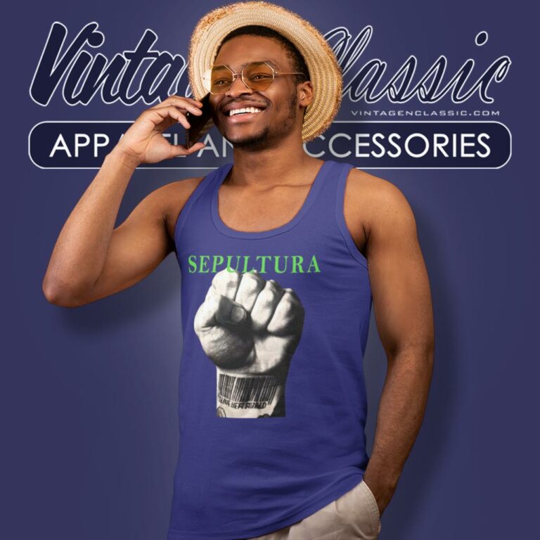 Sepultura Slave New Tank Top Racerback Sepultura Slave New Tank Top Racerback