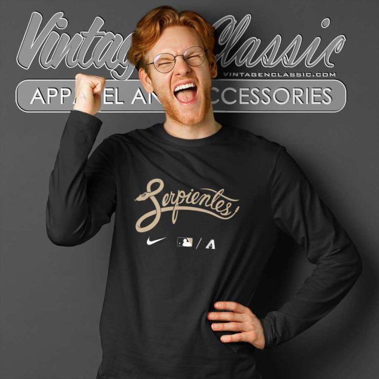 Serpientes Arizona Diamondbacks Nike Logo Therma City Connect Long Sleeve Tee Serpientes Arizona Diamondbacks Nike Logo Therma City Connect Long Sleeve Tee