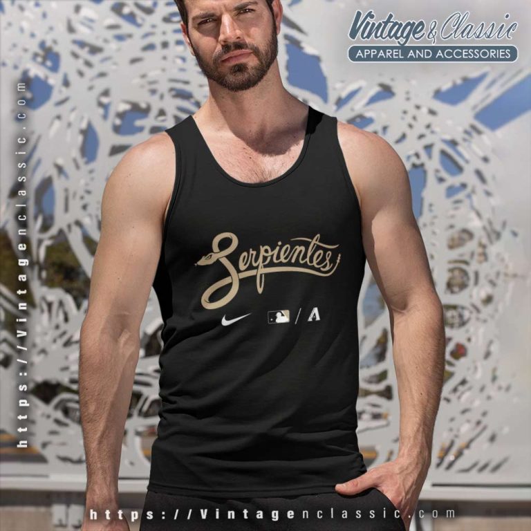 Serpientes Arizona Diamondbacks Nike Logo Therma City Connect Tank Top Racerback Serpientes Arizona Diamondbacks Nike Logo Therma City Connect Tank Top Racerback