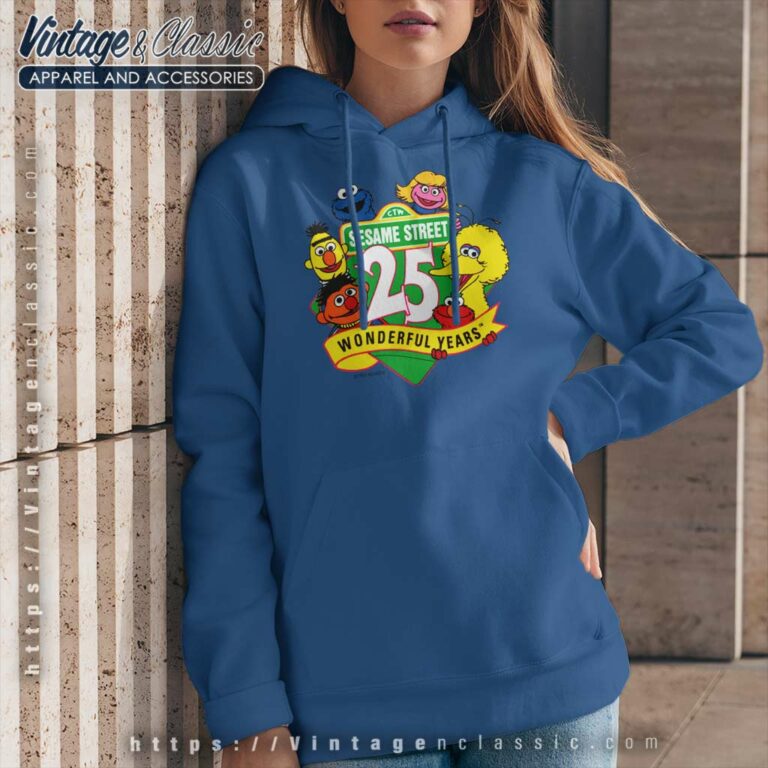 Sesame Street 25th Anniversary Sesame Street 25th Anniversary Hoodie Sesame Street 25th Anniversary Sesame Street 25th Anniversary Hoodie