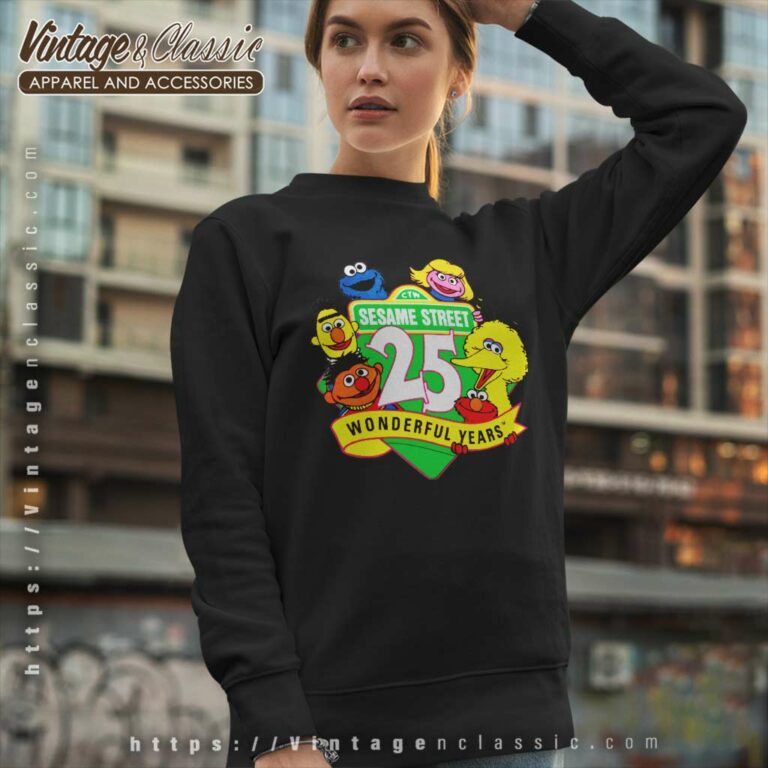 Sesame Street 25th Anniversary Sweatshirt Sesame Street 25th Anniversary Sweatshirt