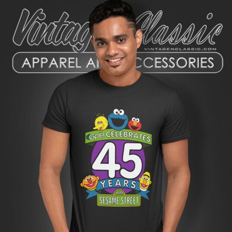 Sesame Street 45 Years T Shirt Sesame Street 45 Years T Shirt