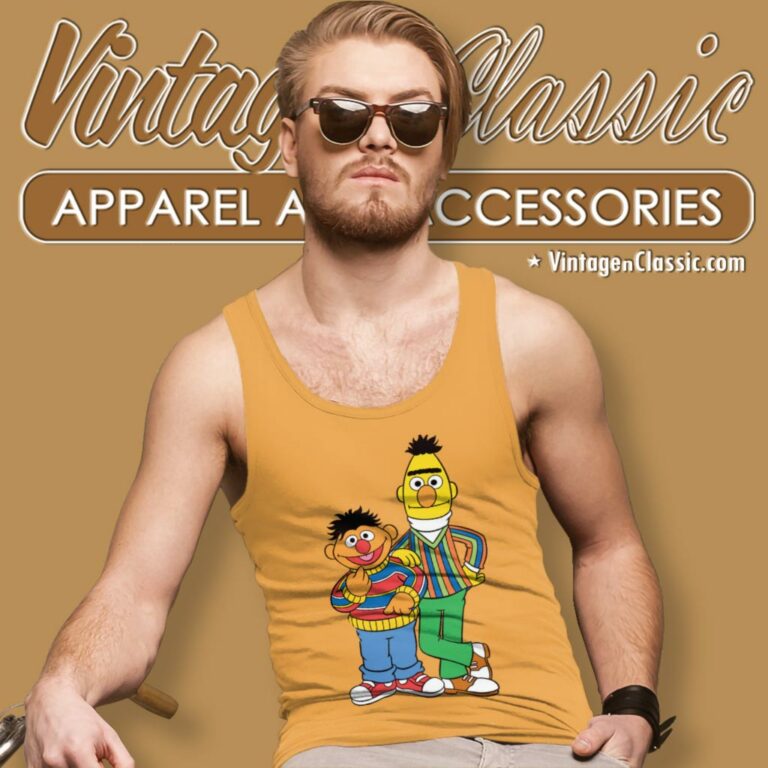 Sesame Street Bert And Ernie Tank Top Racerback Sesame Street Bert And Ernie Tank Top Racerback