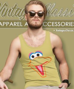 Sesame Street Big Bird Face Tank Top Racerback