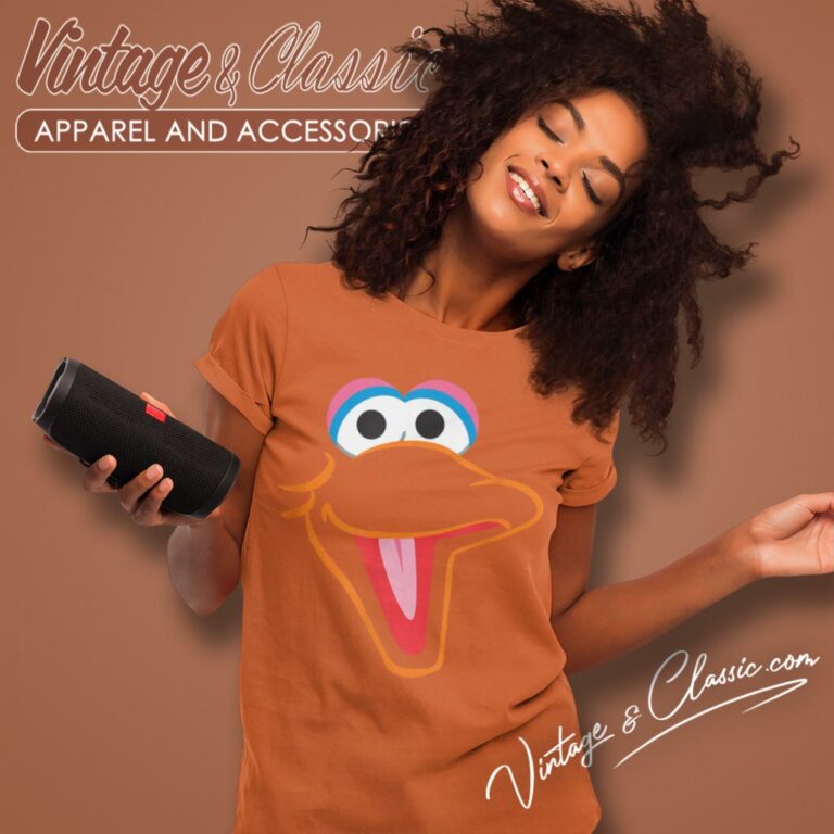 Sesame Street Big Bird Face Women T Shirt Sesame Street Big Bird Face Women T Shirt