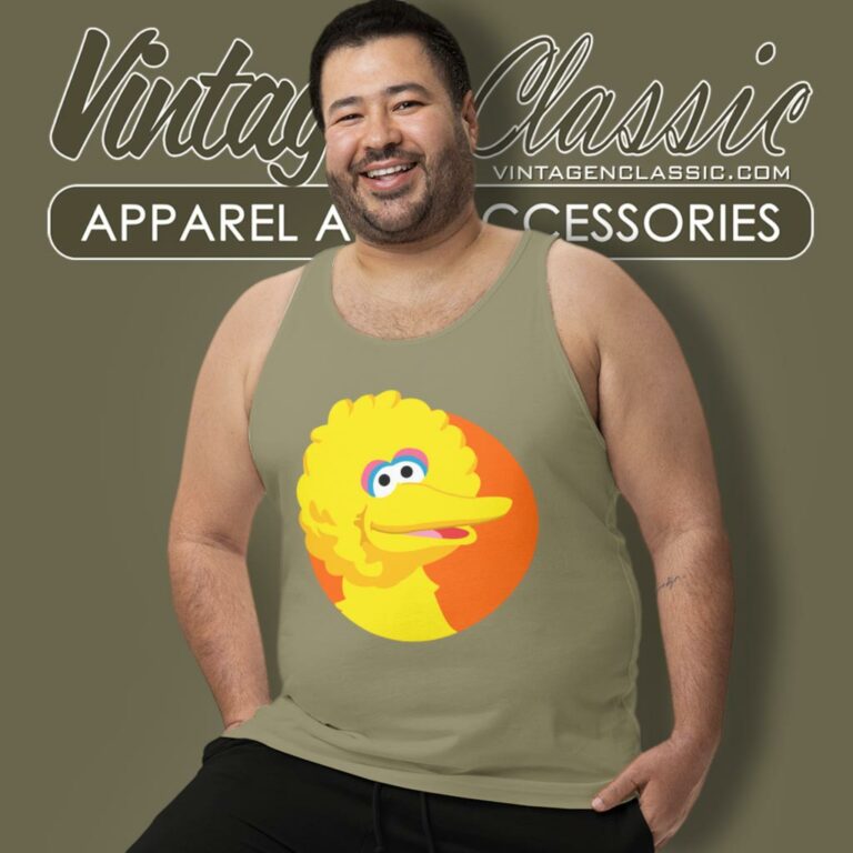 Sesame Street Big Bird Tank Top Racerback Sesame Street Big Bird Tank Top Racerback