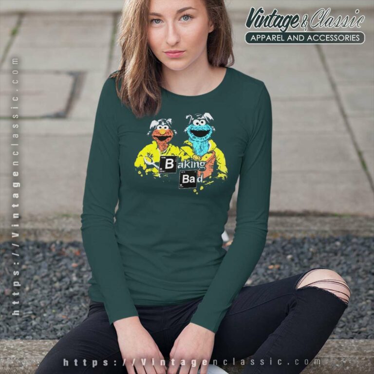 Sesame Street Breaking Bad Long Sleeve Tee Sesame Street Breaking Bad Long Sleeve Tee