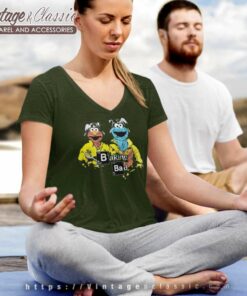 Sesame Street Breaking Bad V Neck TShirt