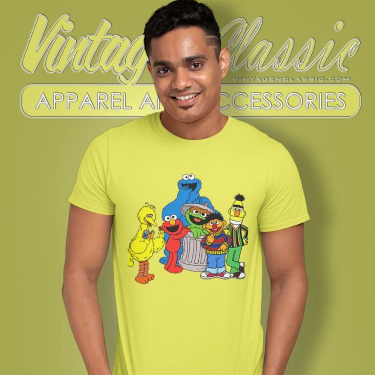 Sesame Street Cartoon T Shirt Sesame Street Cartoon T Shirt