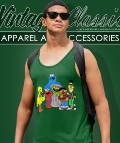 Sesame Street Cartoon Shirt 4 Sesame Street Cartoon Tank Top Racerback
