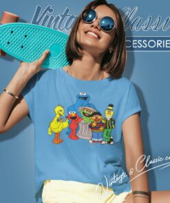 Sesame Street Cartoon Shirt 6 Sesame Street Cartoon Women T Shirt