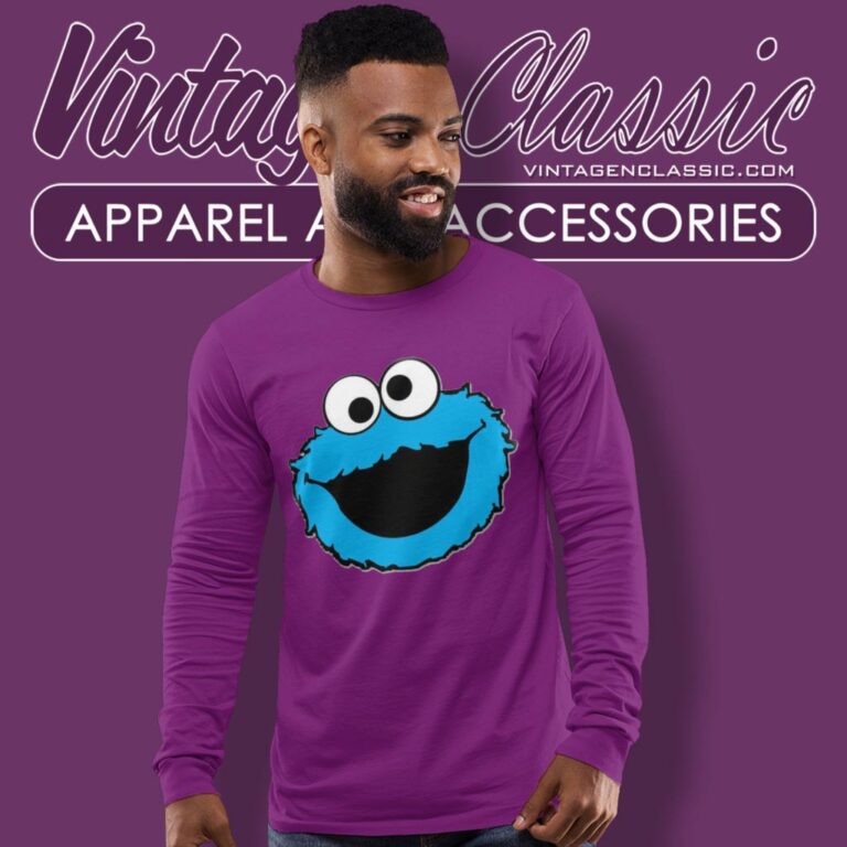 Sesame Street Cookie Monster Long Sleeve Tee Sesame Street Cookie Monster Long Sleeve Tee