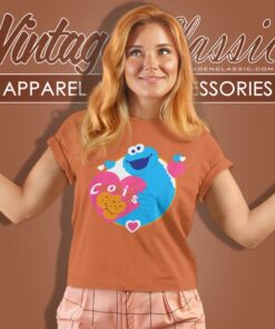 Sesame Street Cookie Monster Love Women T Shirt