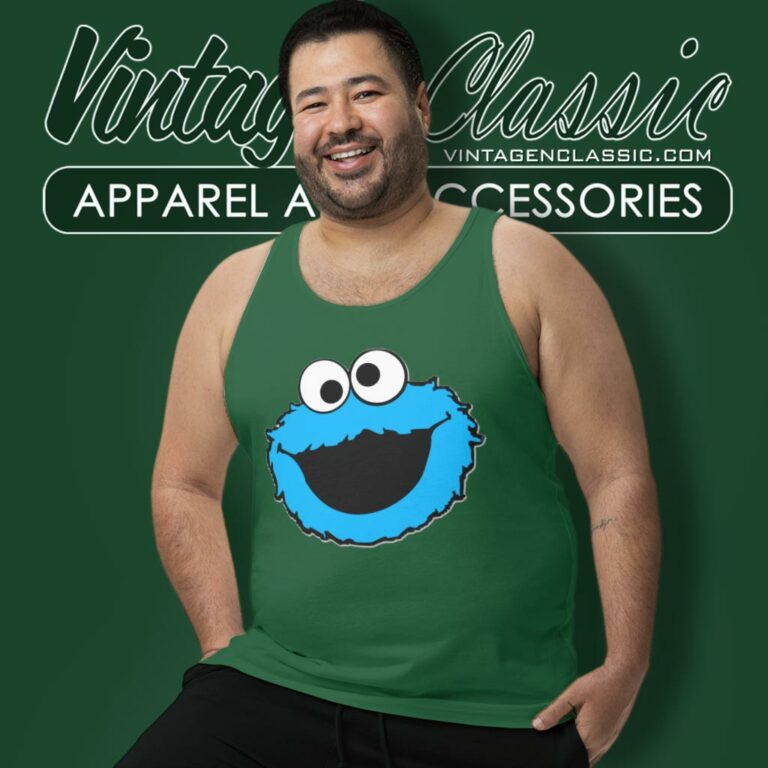 Sesame Street Cookie Monster Tank Top Racerback Sesame Street Cookie Monster Tank Top Racerback