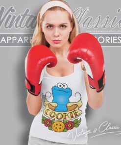 Sesame Street Cookie Monster Tattoo Tank Top Racerback