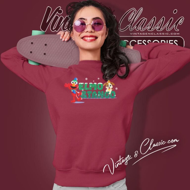Sesame Street Elmo And Tango Sweatshirt Sesame Street Elmo And Tango Sweatshirt