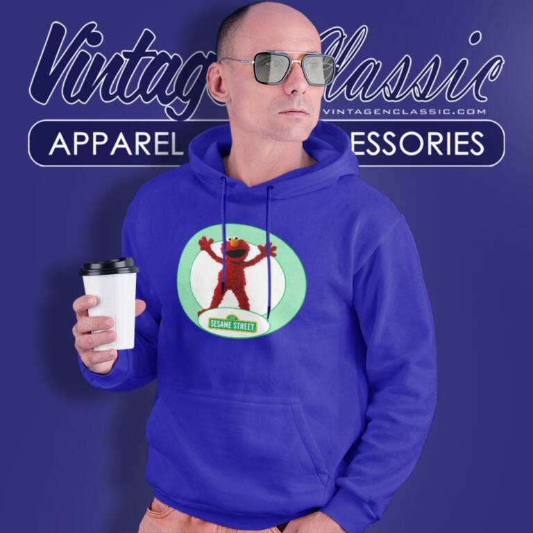 Sesame Street Elmo Cartoon Hoodie Sesame Street Elmo Cartoon Hoodie