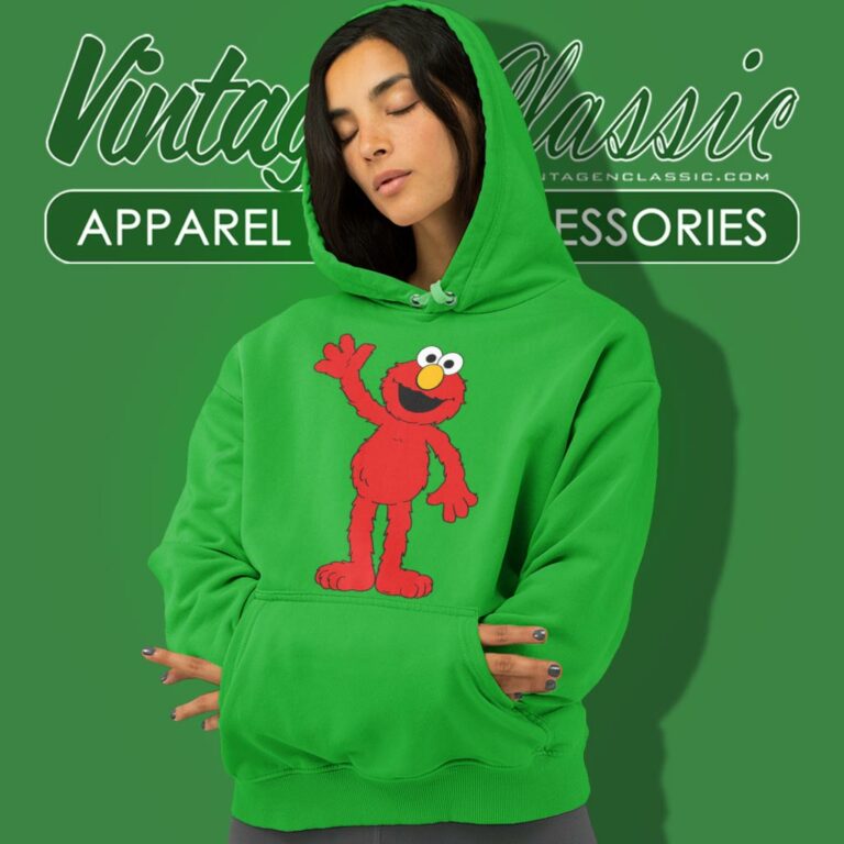 Sesame Street Elmo Logo Hoodie Sesame Street Elmo Logo Hoodie