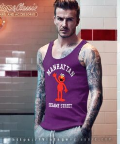 Sesame Street Elmo Manhattan Tank Top Racerback