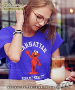 Sesame Street Elmo Manhattan Women TShirt