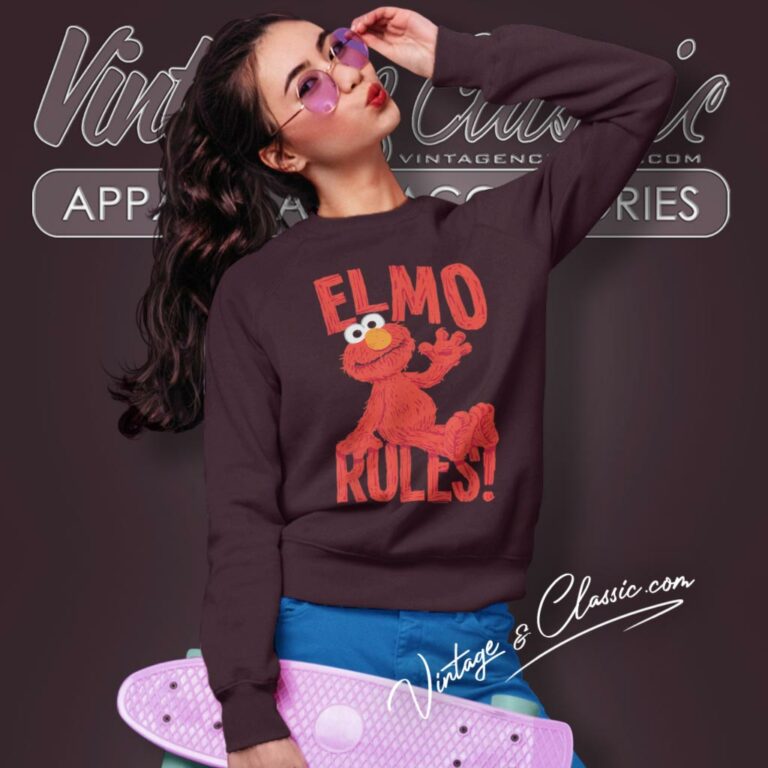 Sesame Street Elmo Rules Sweatshirt Sesame Street Elmo Rules Sweatshirt