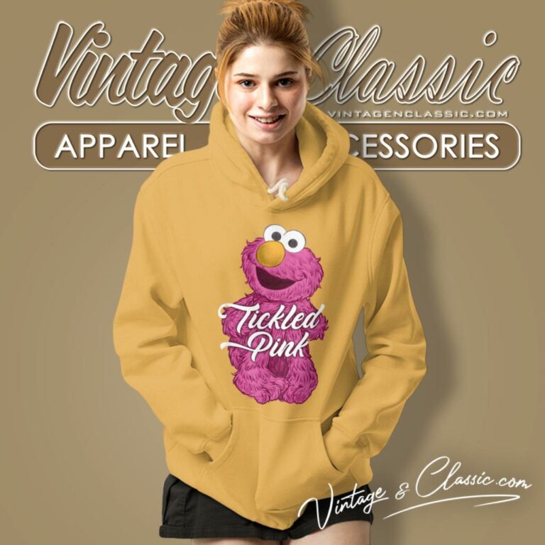 Sesame Street Elmo Tickled Pink Hoodie Sesame Street Elmo Tickled Pink Hoodie