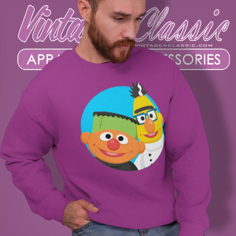 Sesame Street Ernie Cartoon Sweatshirt Sesame Street Ernie Cartoon Sweatshirt