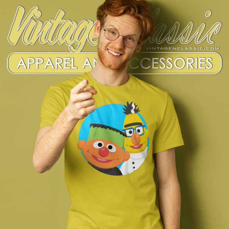 Sesame Street Ernie Cartoon T Shirt Sesame Street Ernie Cartoon T Shirt