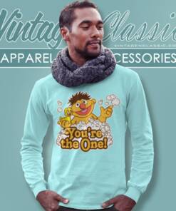 Sesame Street Ernie Rubber Duckie Long Sleeve Tee