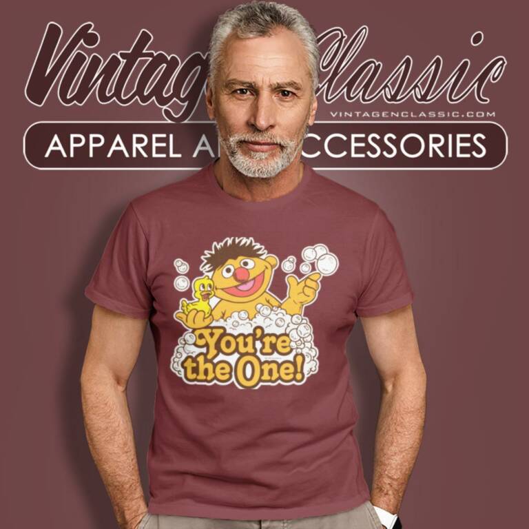 Sesame Street Ernie Rubber Duckie T Shirt Sesame Street Ernie Rubber Duckie T Shirt