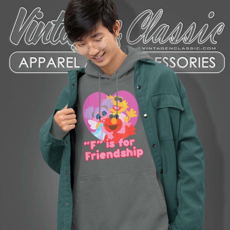 Sesame Street F For Friendship Hoodie Sesame Street F For Friendship Hoodie